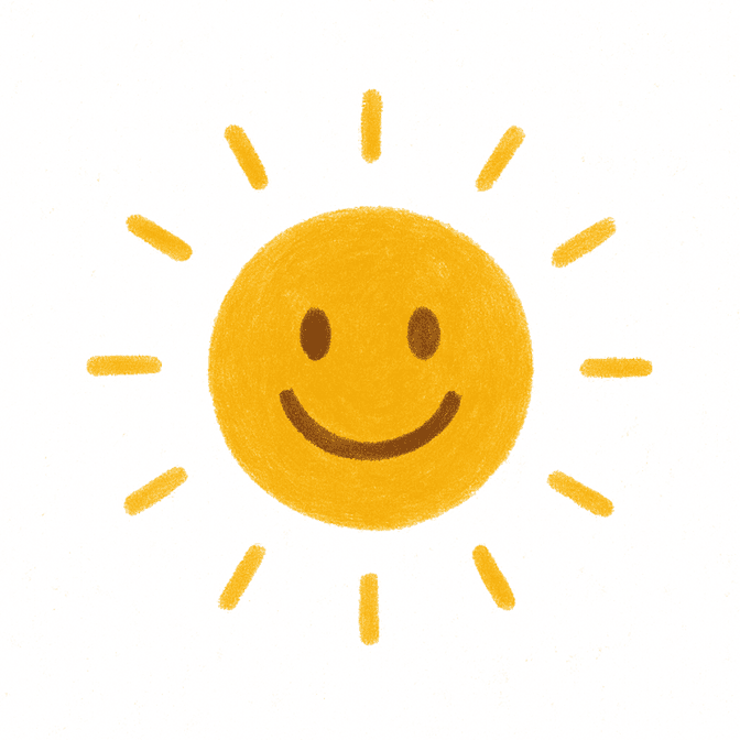 Happiness emoji